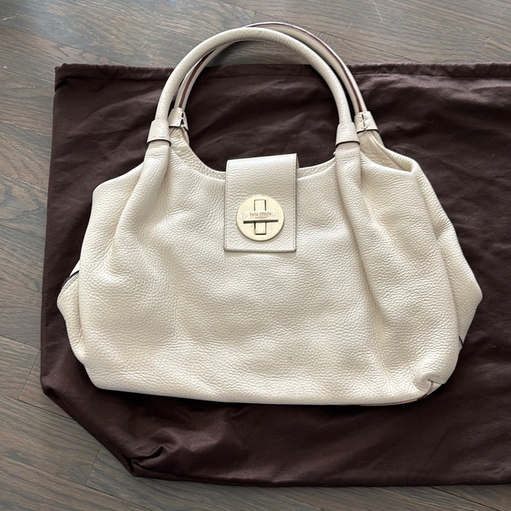 Kate Spade White Leather Women's Bag